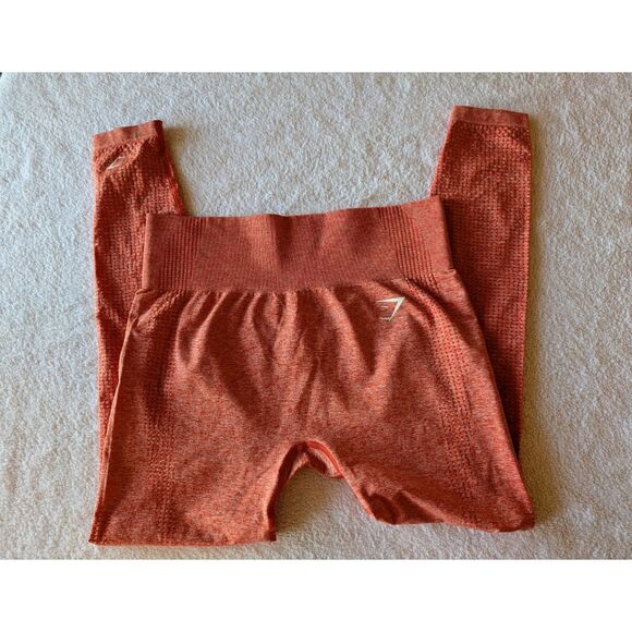 Gymshark Seamless "Vital" High-Waist Leggings Textured Compression - Picture 7 of 9